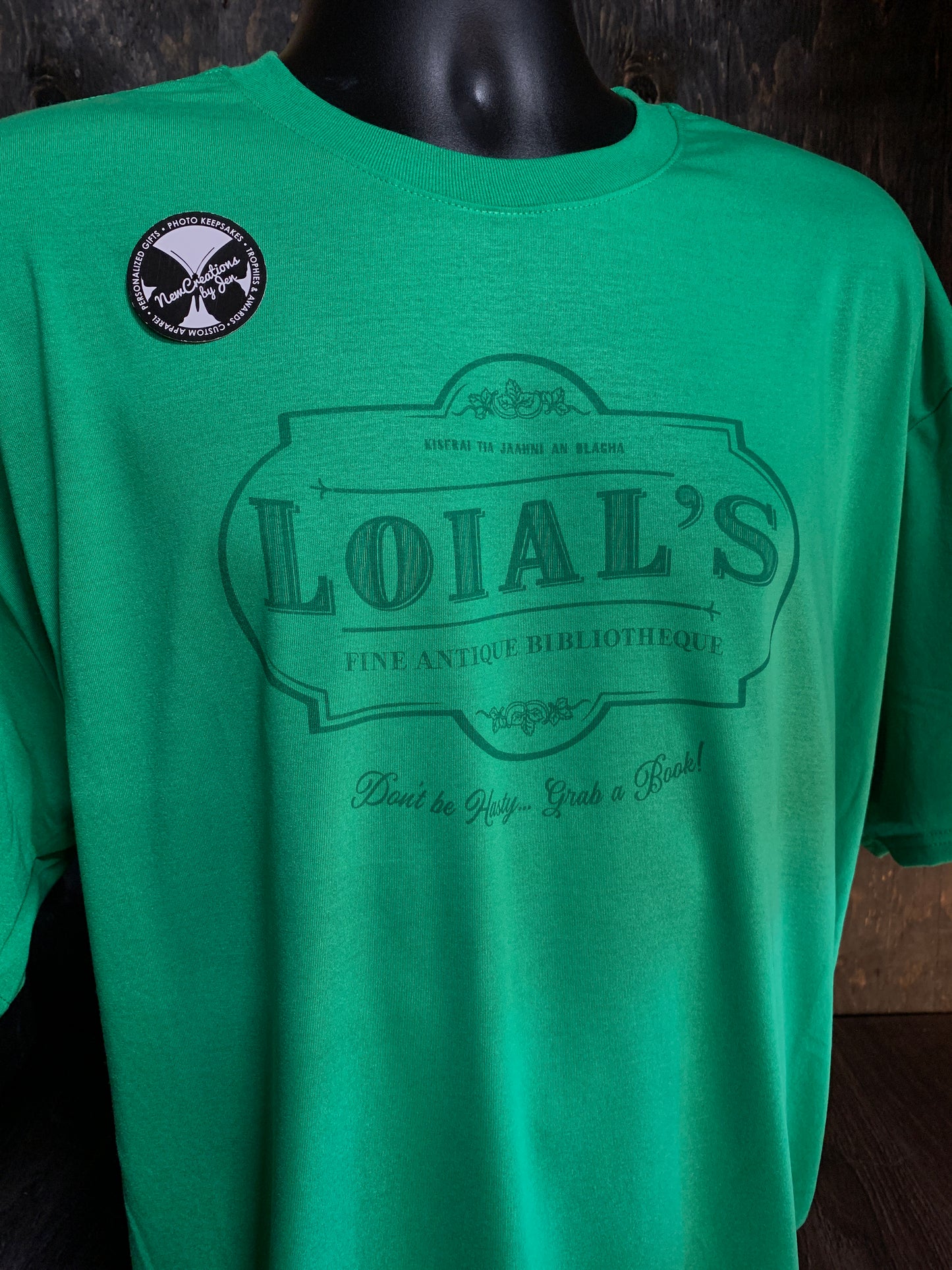 Loials Bibliotheque - Wheel of Time Inspired  Souvenir Lightweight  Tees