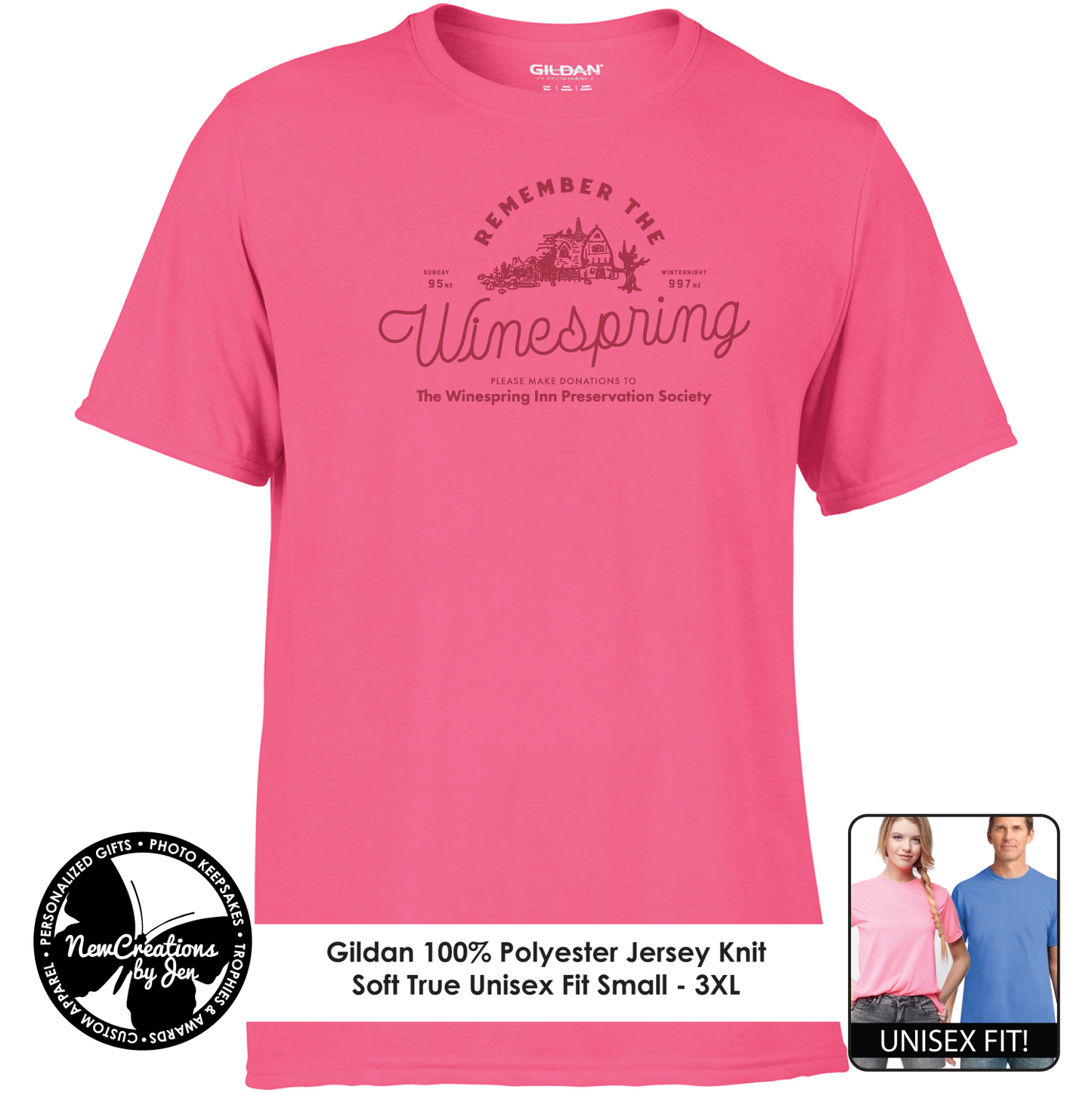 Remember the Winespring - Wheel of Time Inspired Souvenir Lightweight Tees