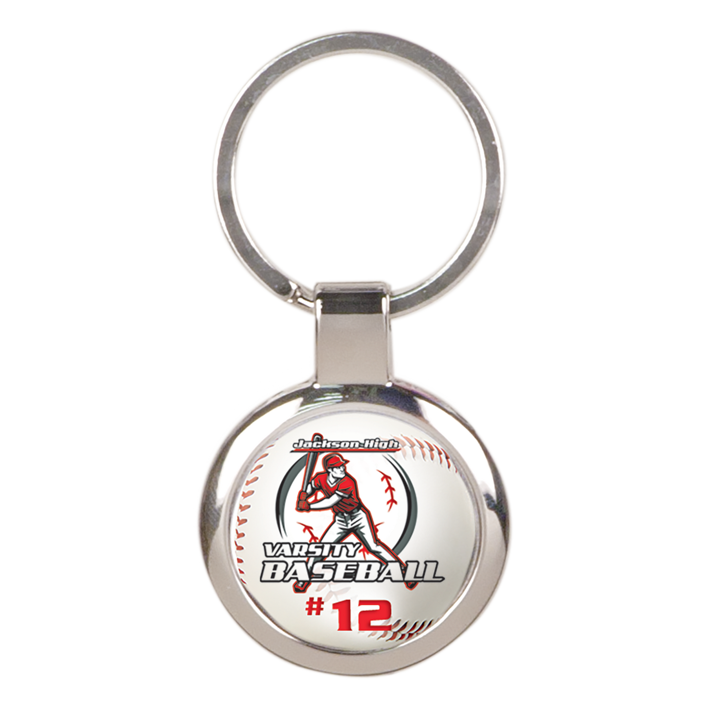 Full Color Round Keychain