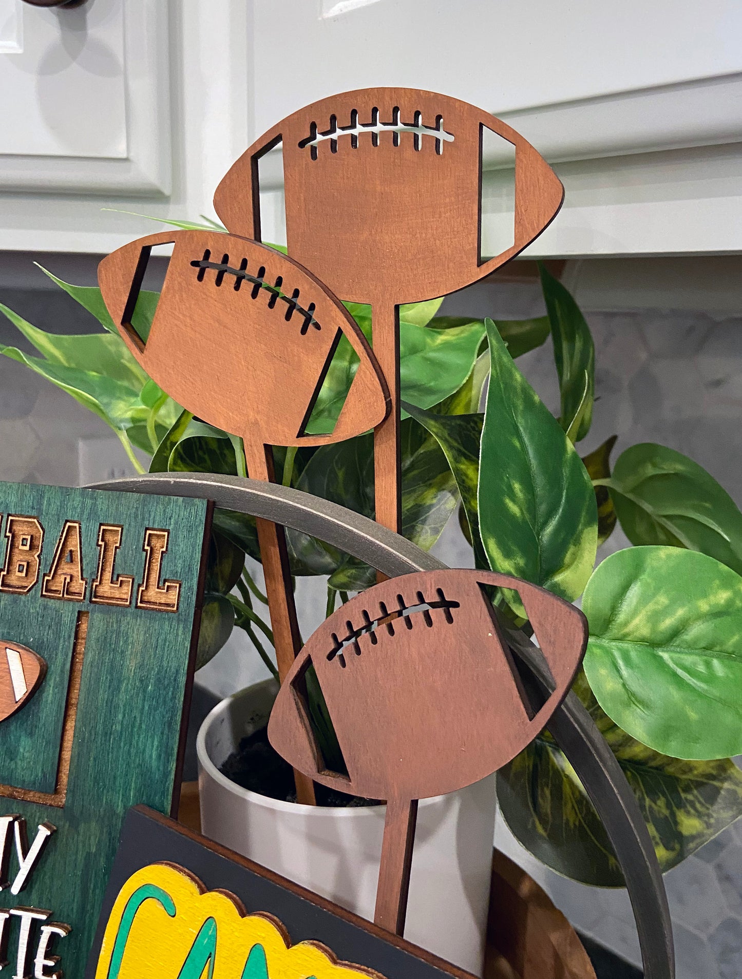 Paquete de bandejas escalonadas de fútbol