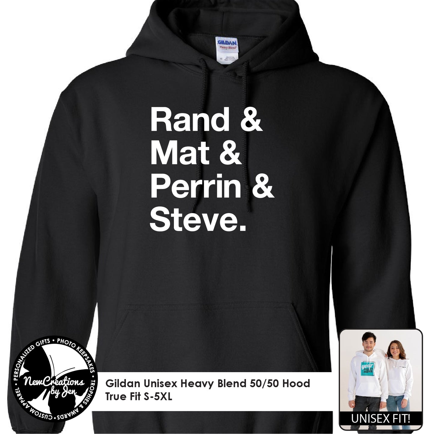 WWN Basic Hooded Sweatshirt