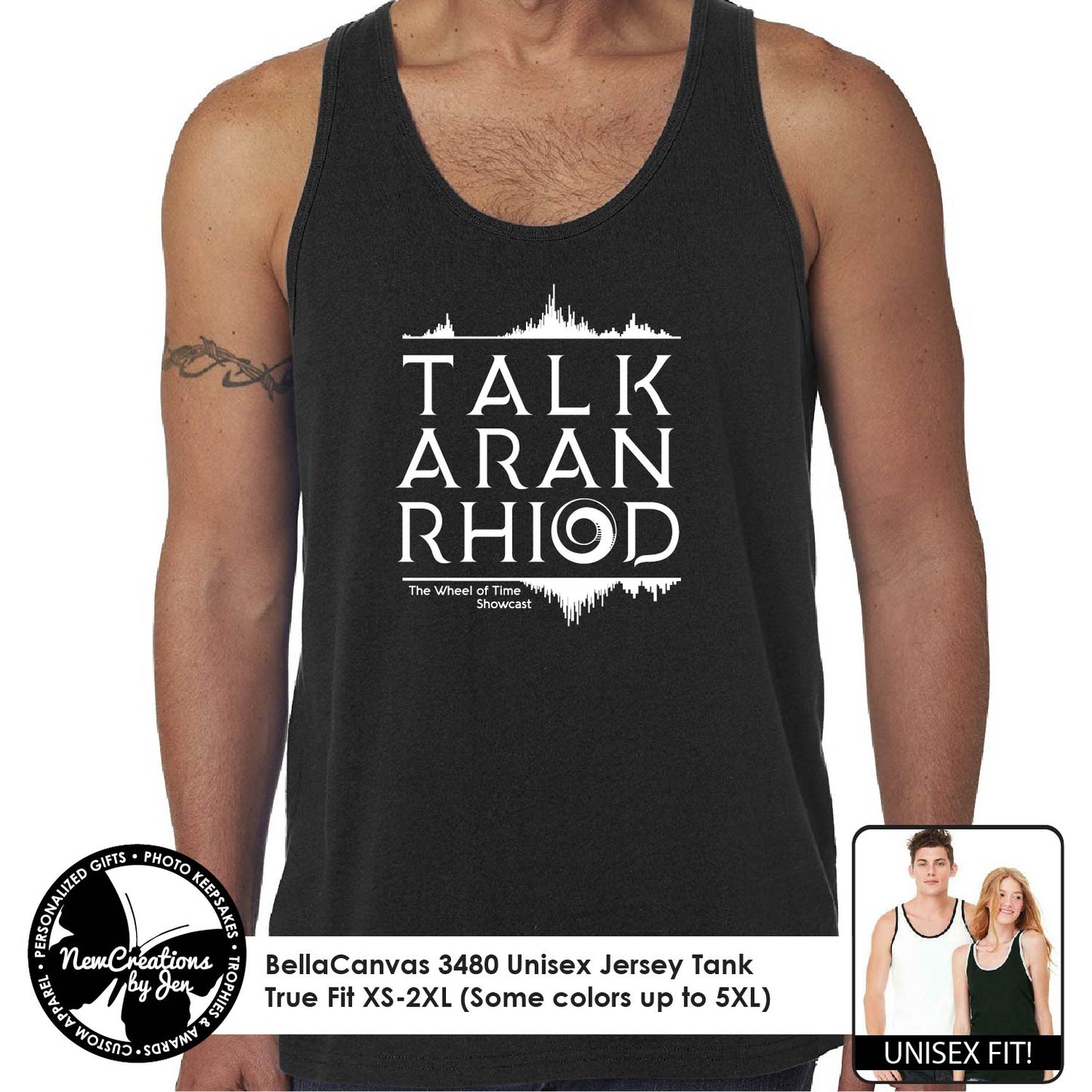 TAR - Unisex Jersey Tank