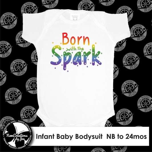 TWR Born with the Spark Onesie