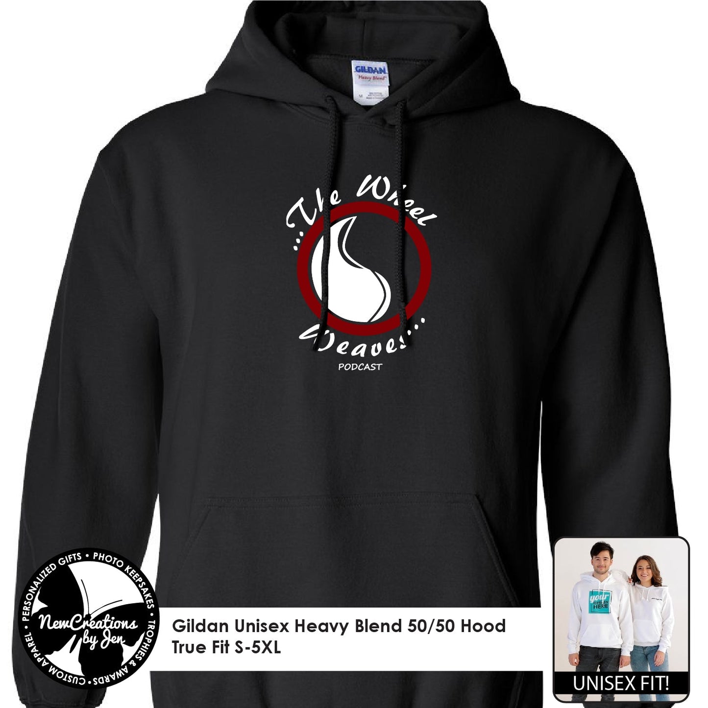 TWW - Sudadera básica con capucha