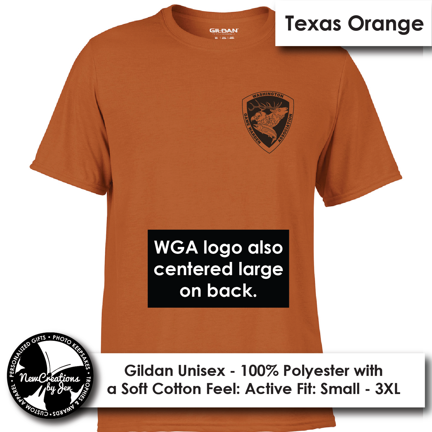 WGA - Camiseta ligera unisex