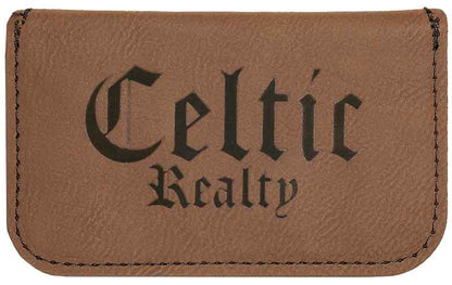 Leatherette Flexible Card Case