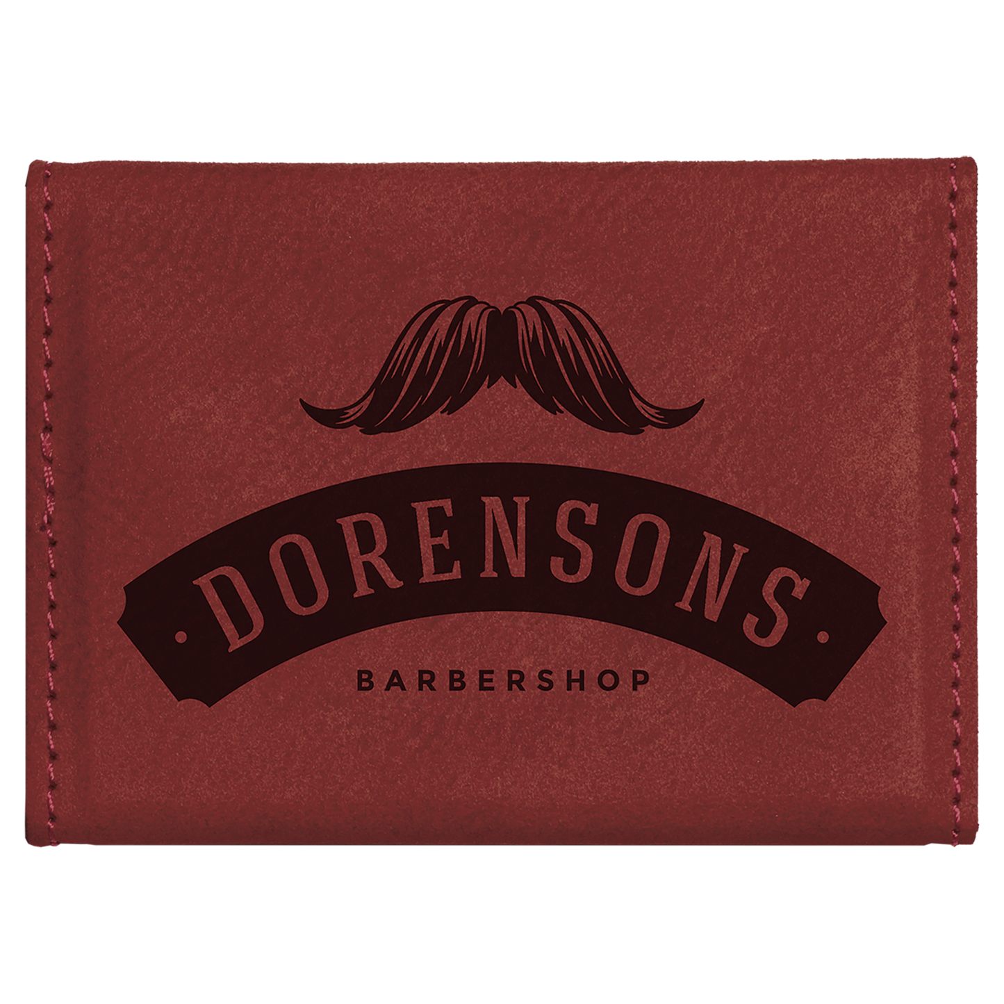Leatherette Hard Card Case