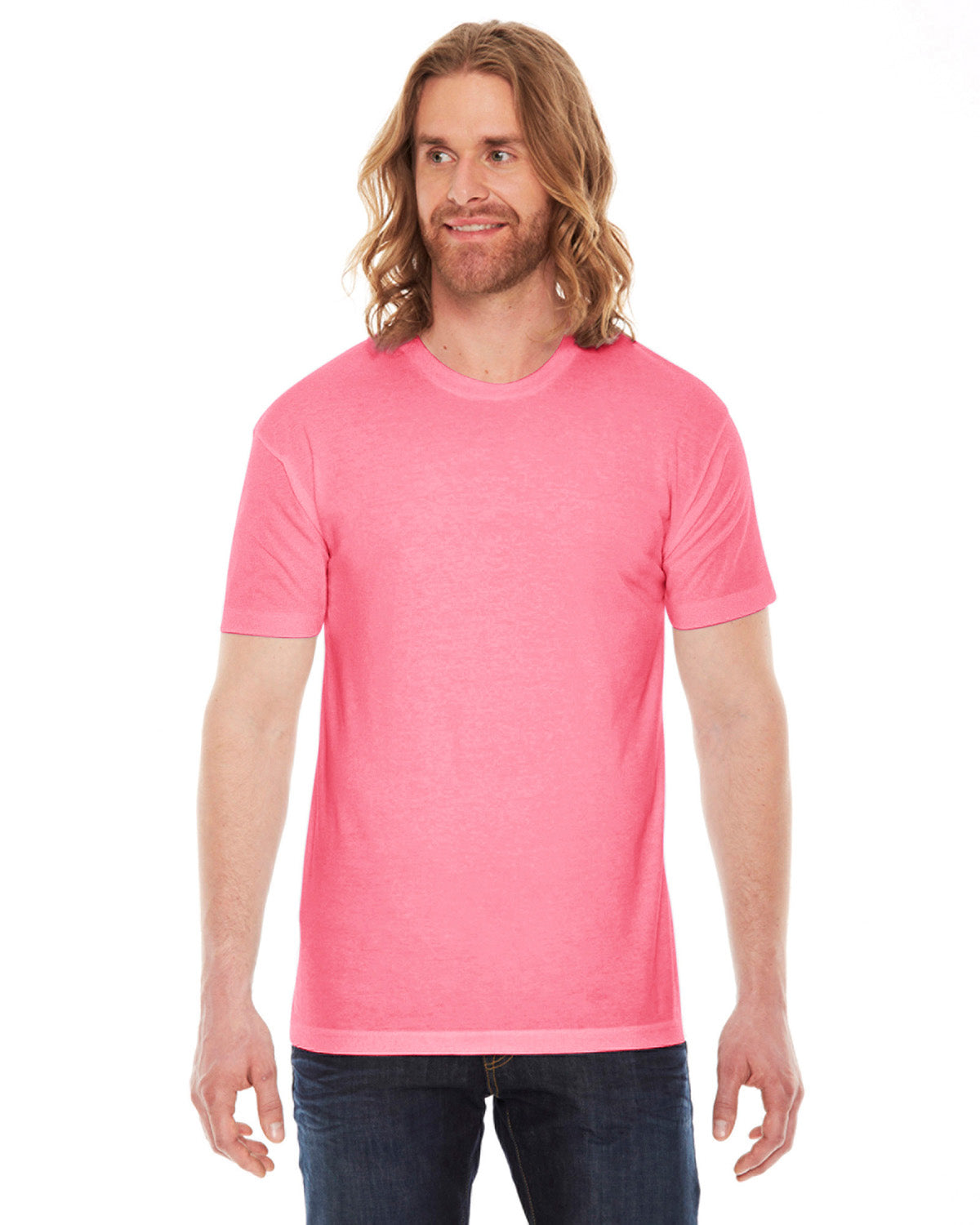 BB401W American Apparel Unisex Poly-Cotton Short-Sleeve Crewneck