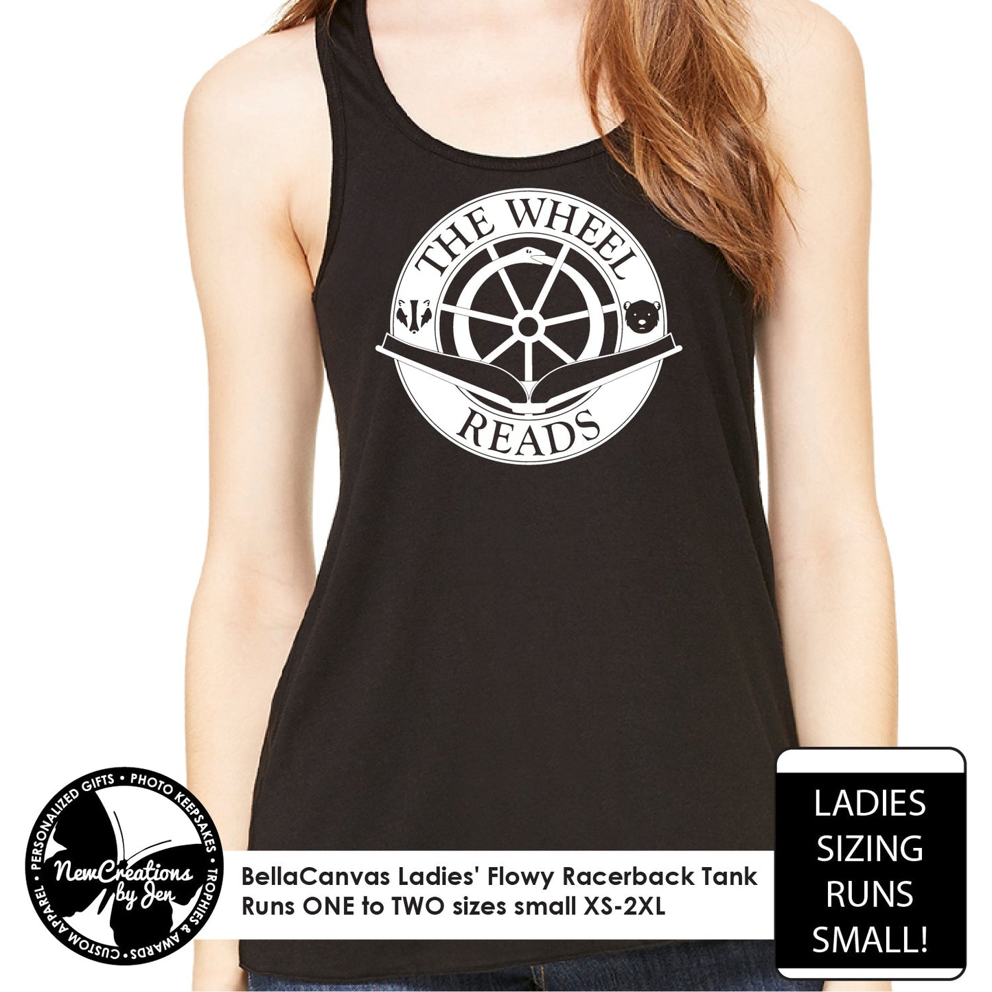 TWR - Camiseta de tirantes holgada con espalda nadadora para mujer