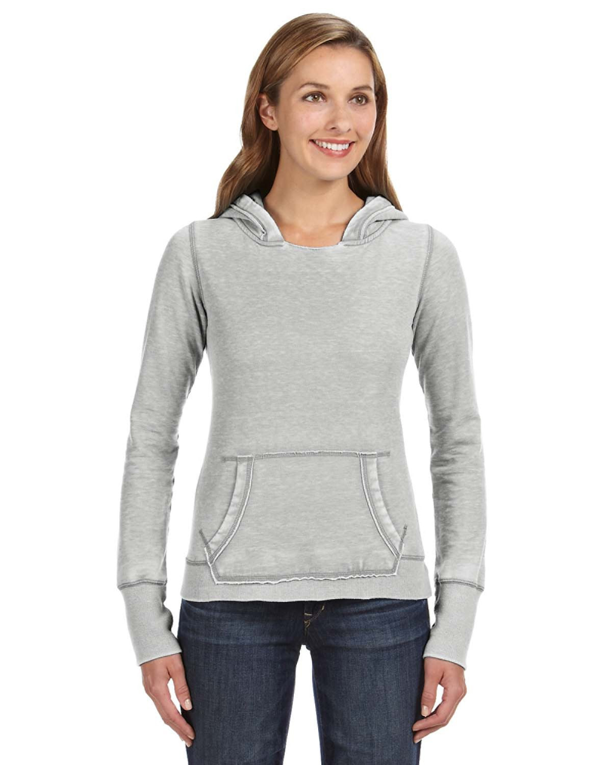 Ladies' Zen Pullover Fleece Hood JA8912