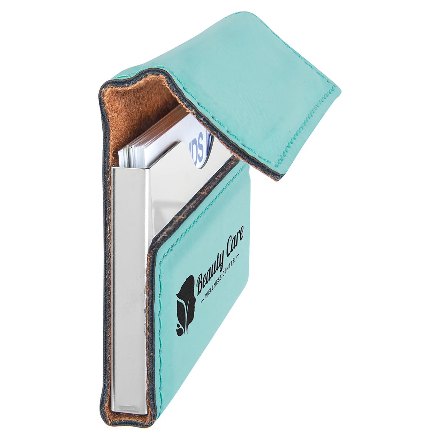 Leatherette Hard Card Case