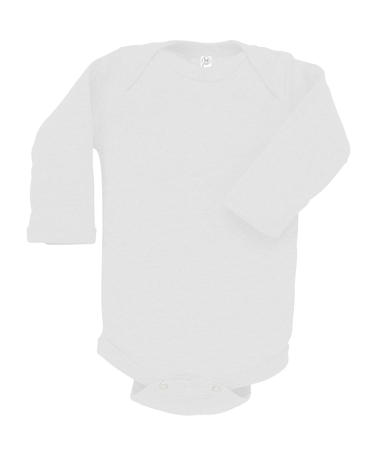 Infant Long-Sleeve Baby Rib Bodysuit