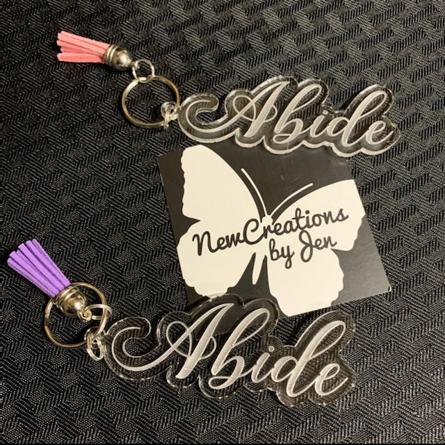 Word-Name Keychain