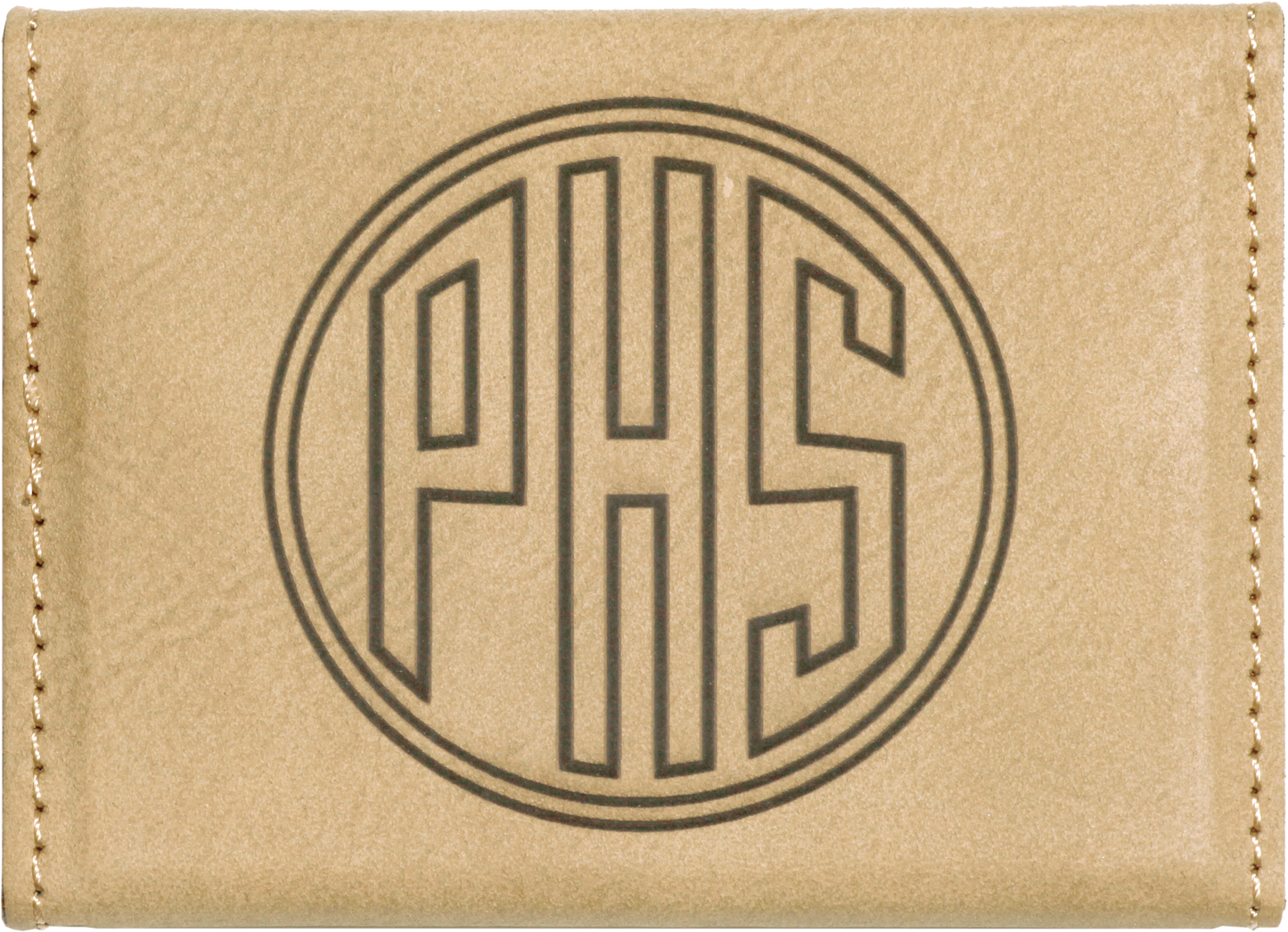 Leatherette Hard Card Case