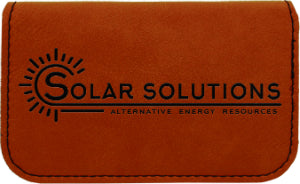 Leatherette Flexible Card Case