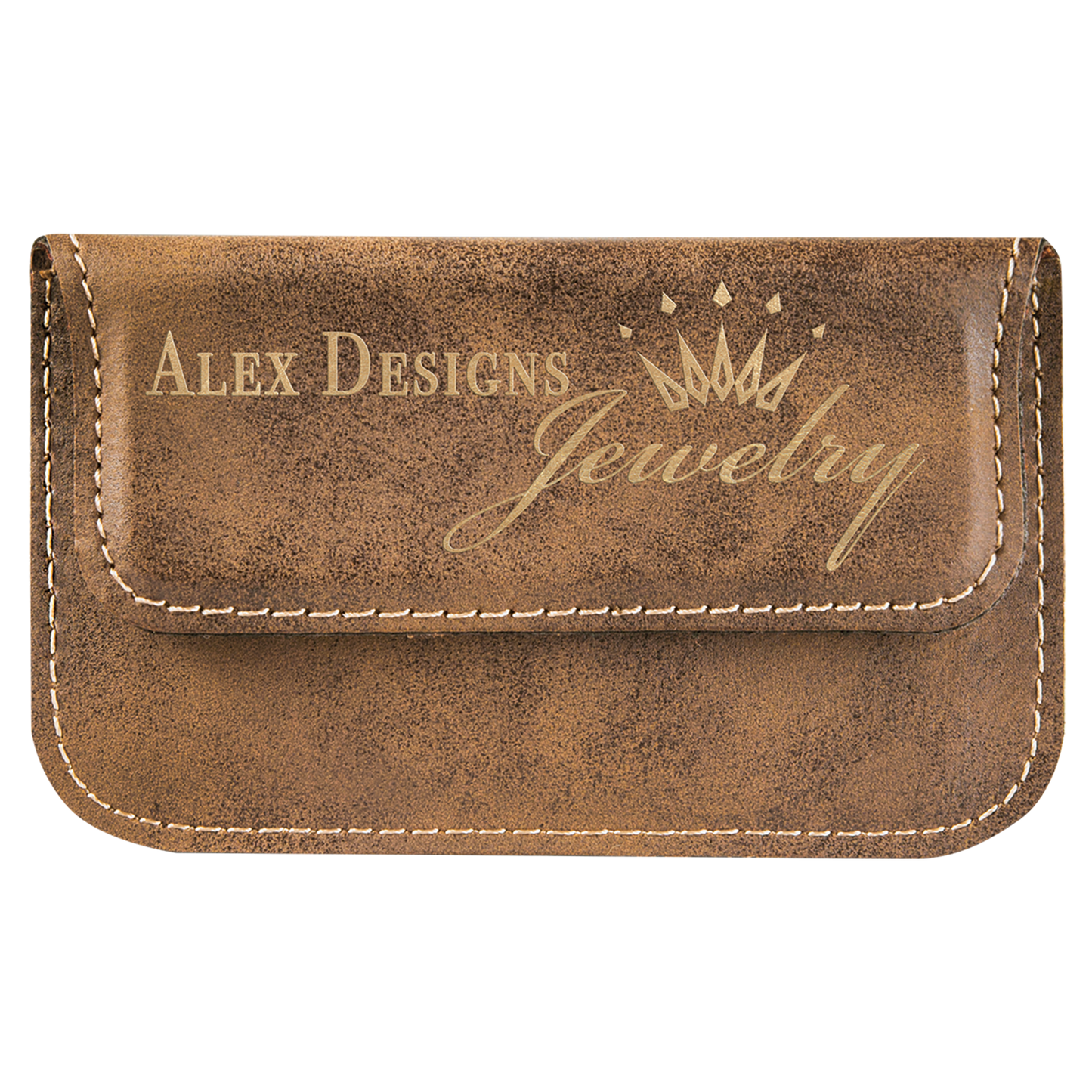 Leatherette Flexible Card Case