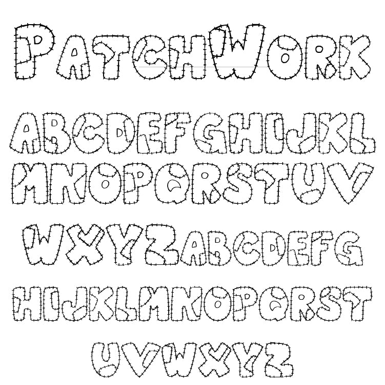 Creative Letters Name Sign