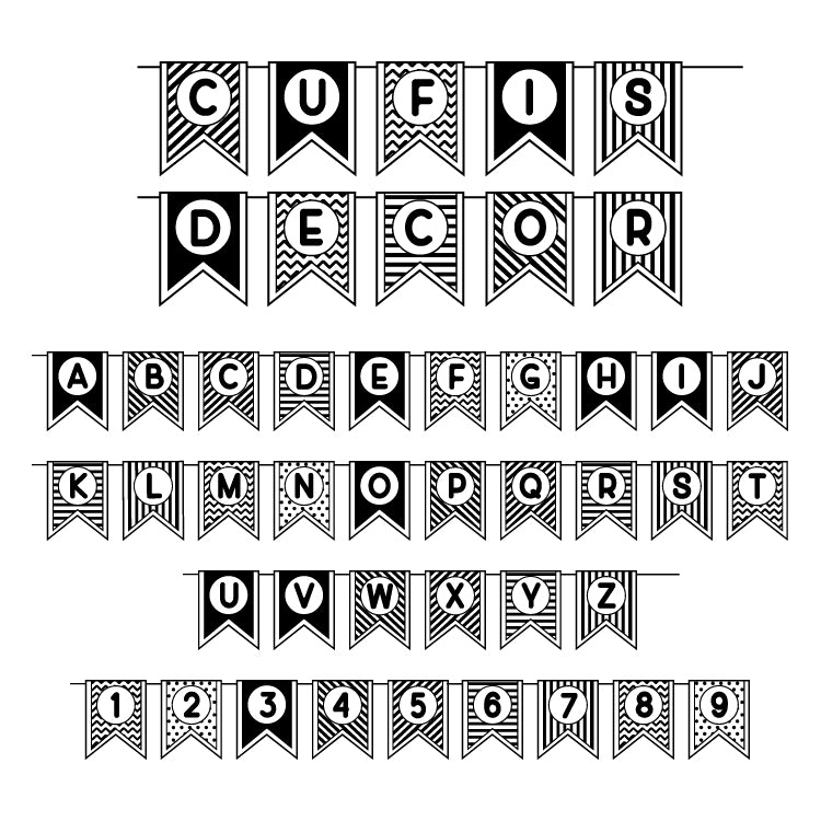 Creative Letters Name Sign