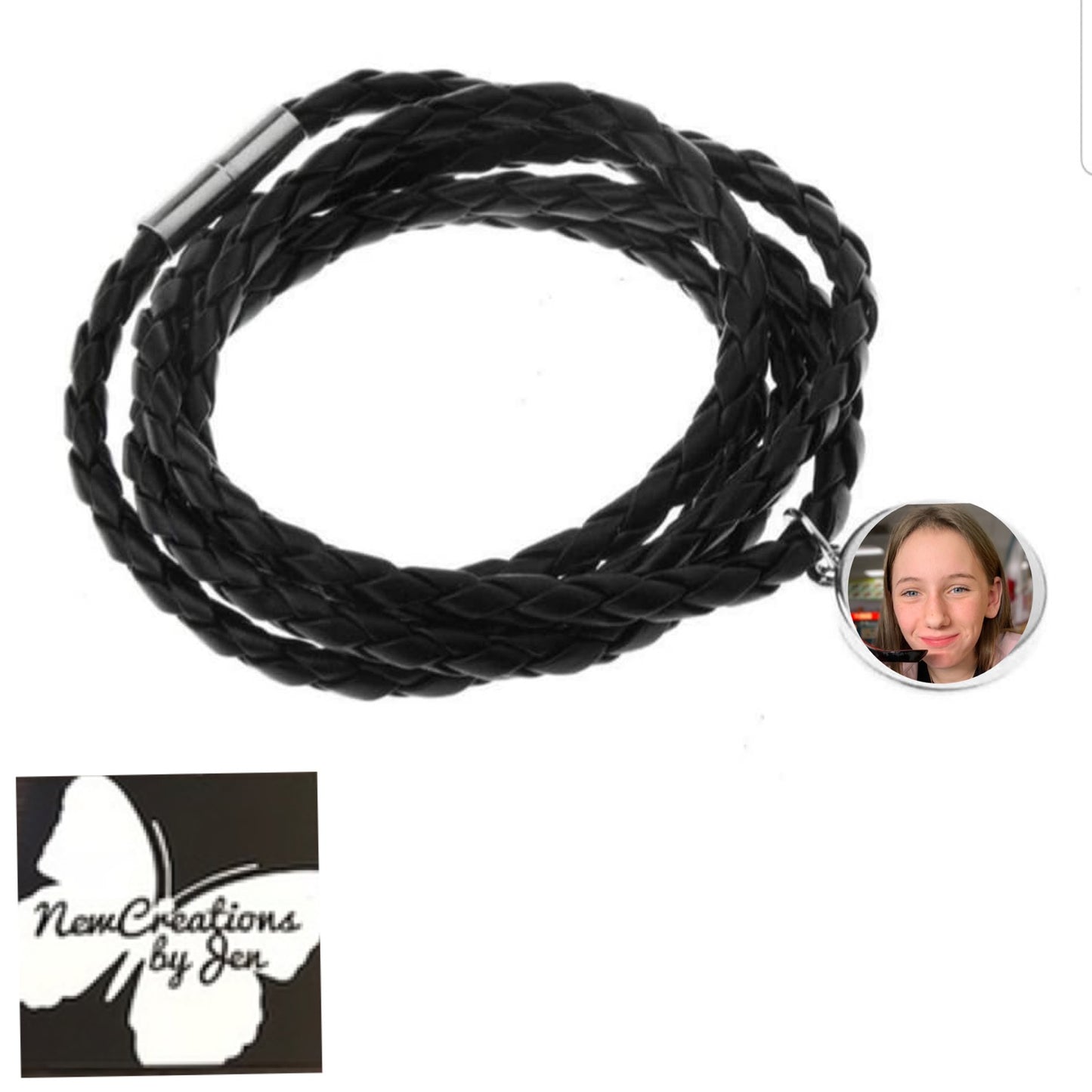 Multi-Layer Snap Bracelets with full color printed charm