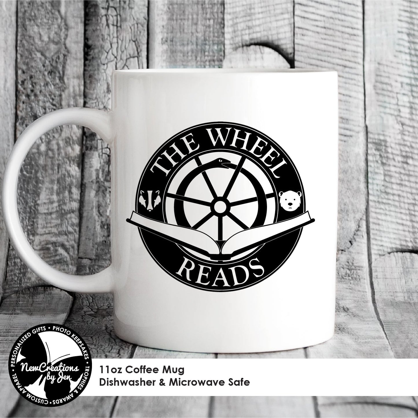 Taza de café de 325 ml con el logotipo de TWR
