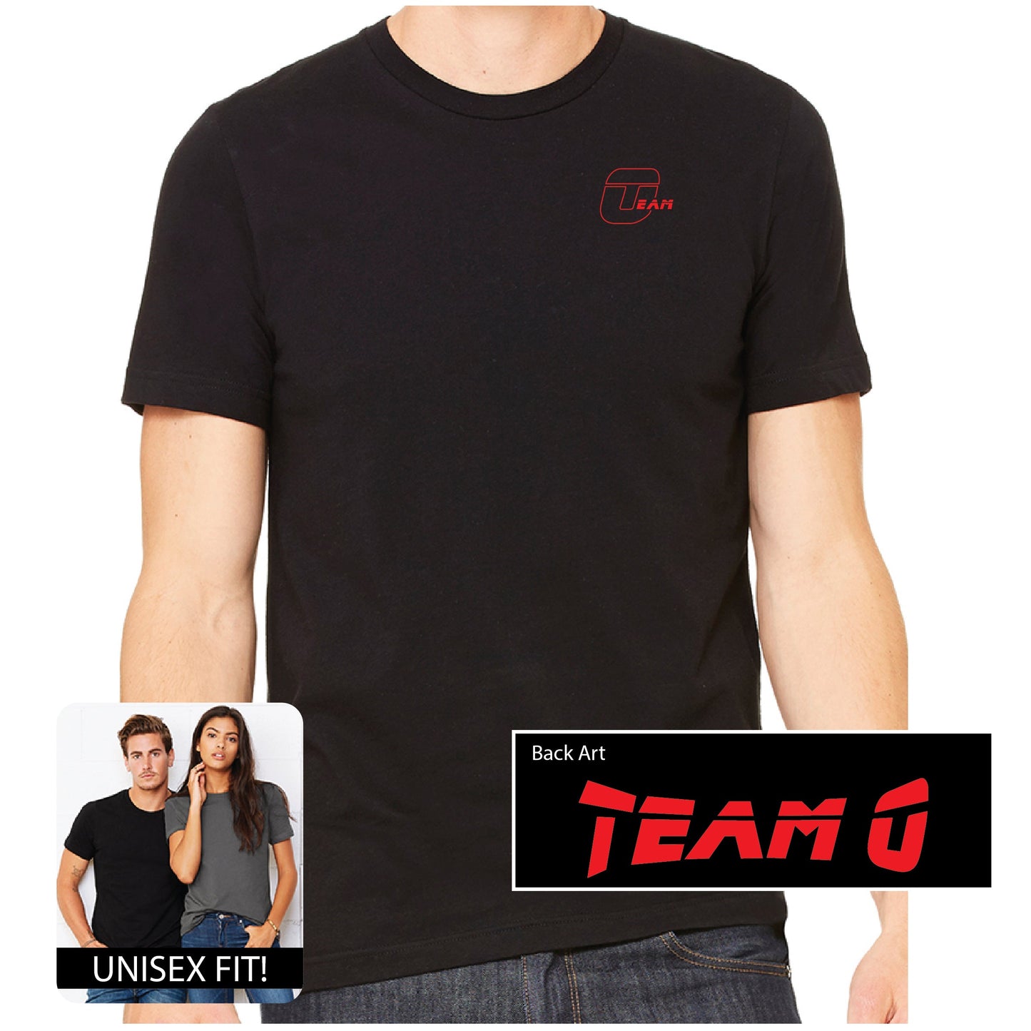 Equipo O BellaCanvas Unisex Jersey de manga corta