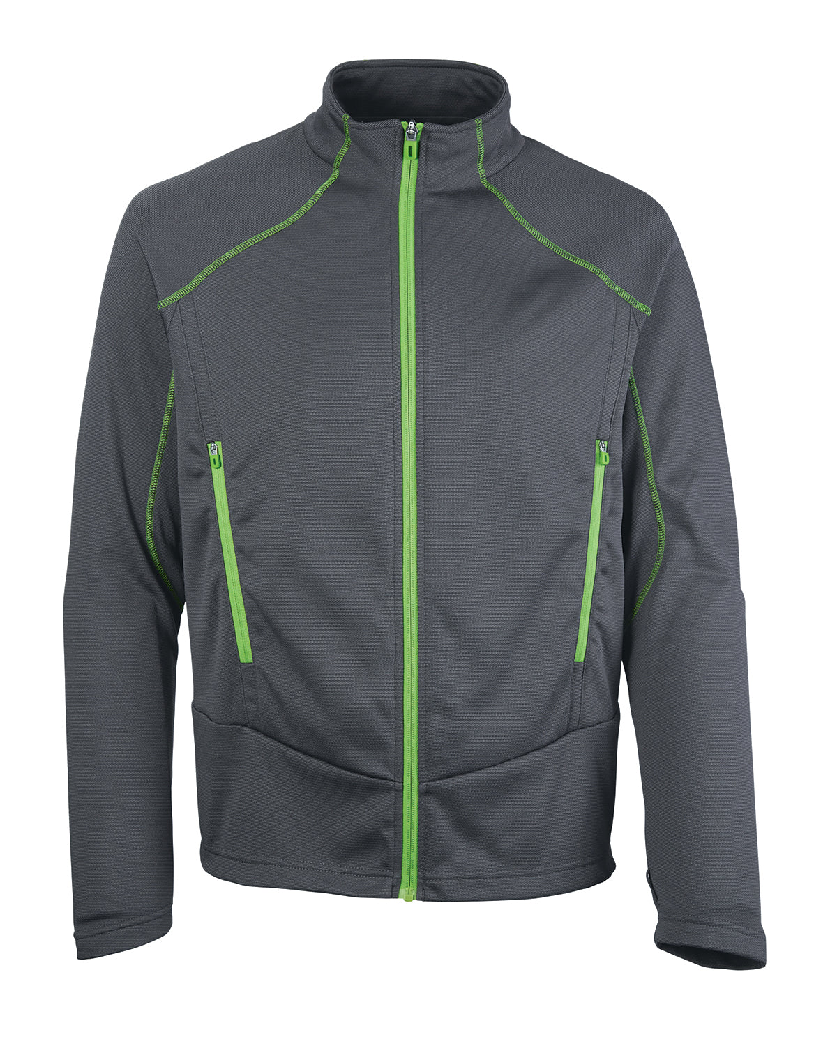 Chaqueta de espalda cepillada bicolor Cadence Interactive para hombre de Ash City - North End