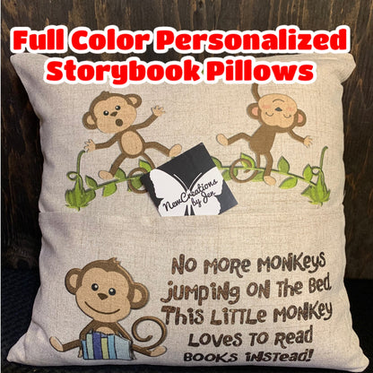 Storybook Pillow - Personalized