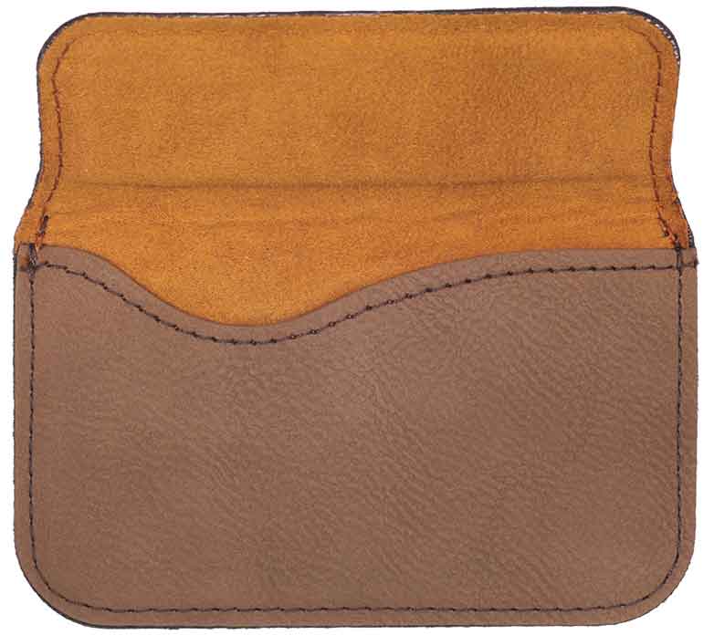 Leatherette Flexible Card Case