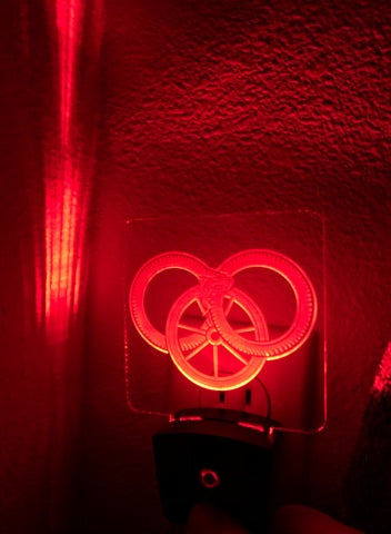 Luz nocturna LED personalizada