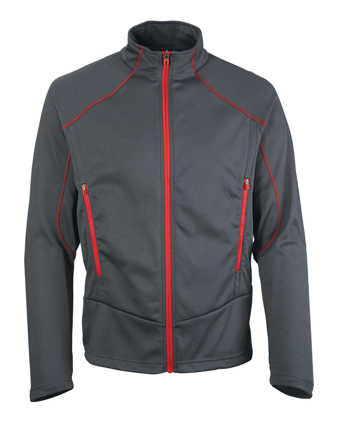 Chaqueta de espalda cepillada bicolor Cadence Interactive para hombre de Ash City - North End