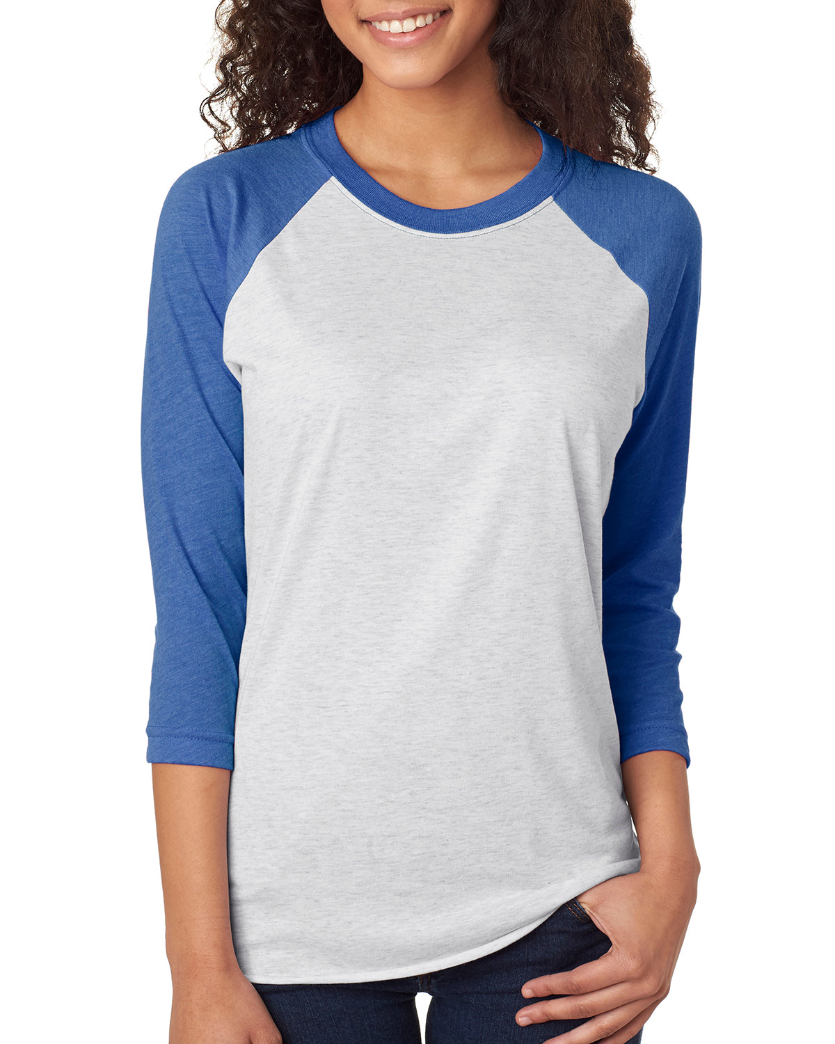 DEEP WATERS - Unisex Baseball Raglan T-Shirt Next Level 6051