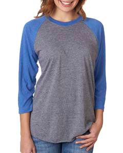 DEEP WATERS - Unisex Baseball Raglan T-Shirt Next Level 6051