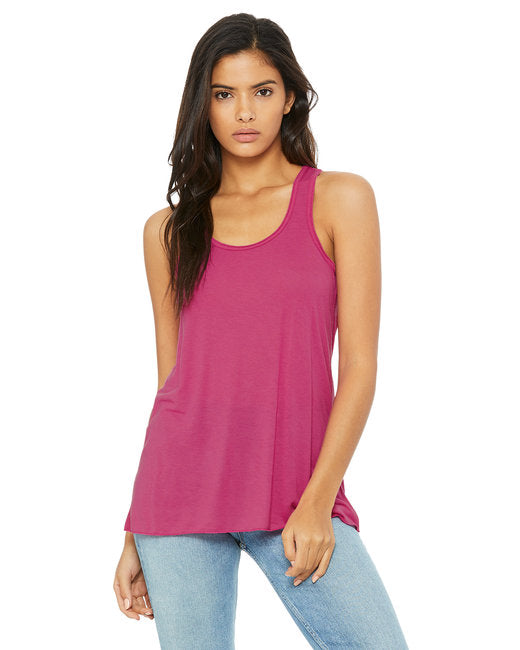 Ladies' Flowy Racerback Tank B8800