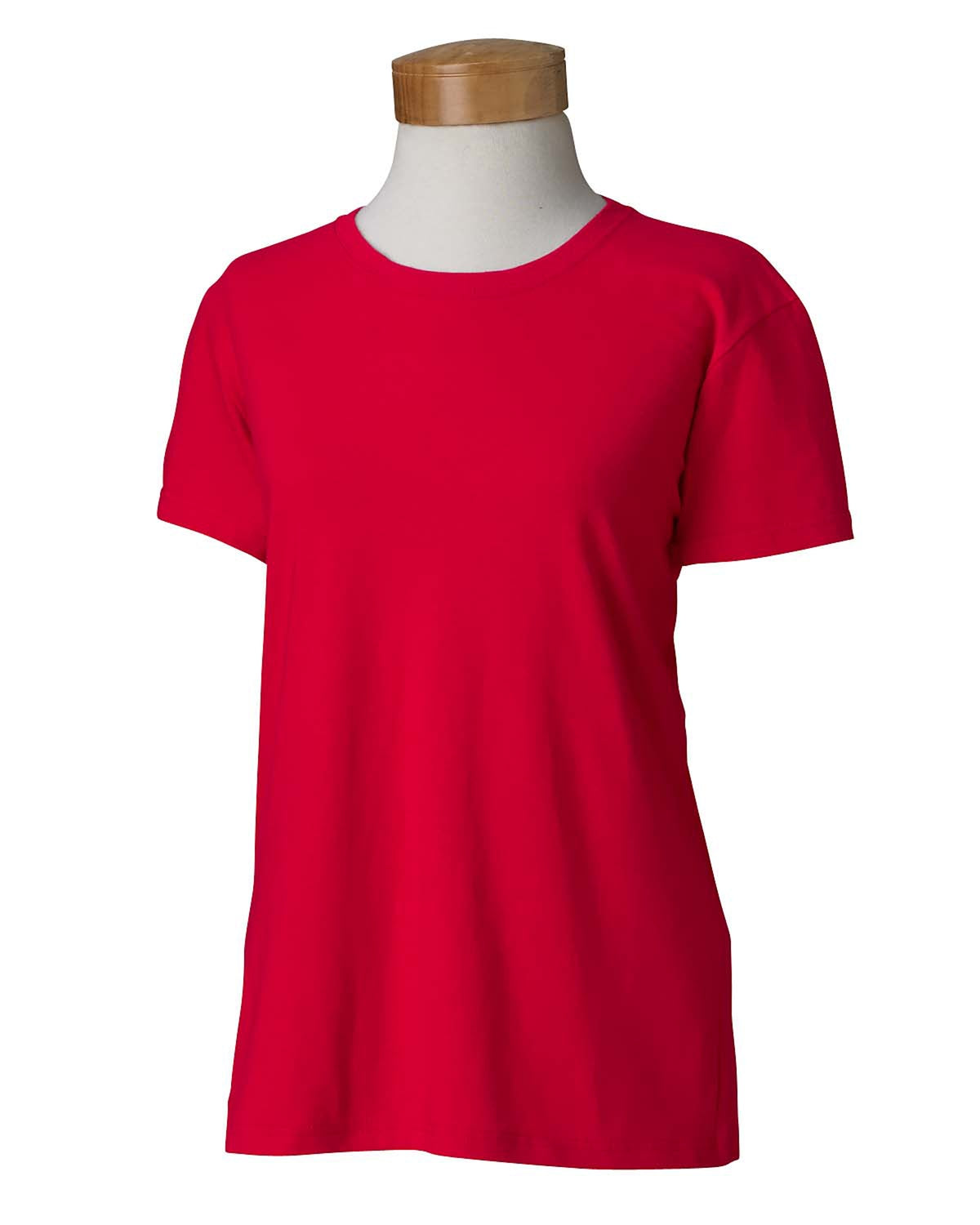 Camiseta básica de manga corta para mujer