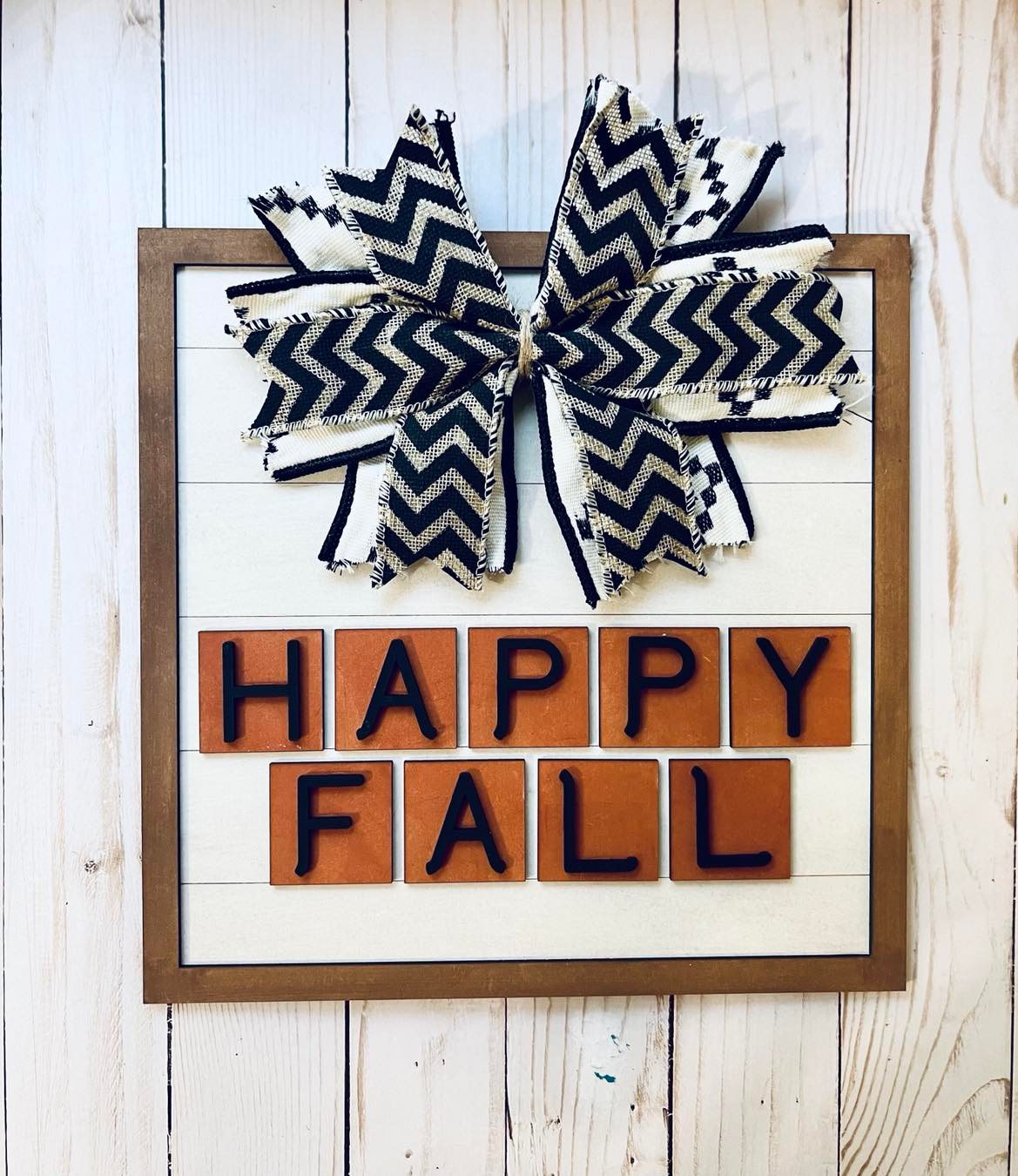 Happy Fall Sign - Ready to Paint Kit