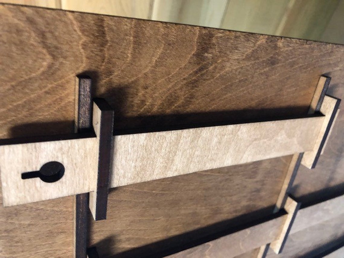 Tiered Tray Wall Shelf - Space Saving