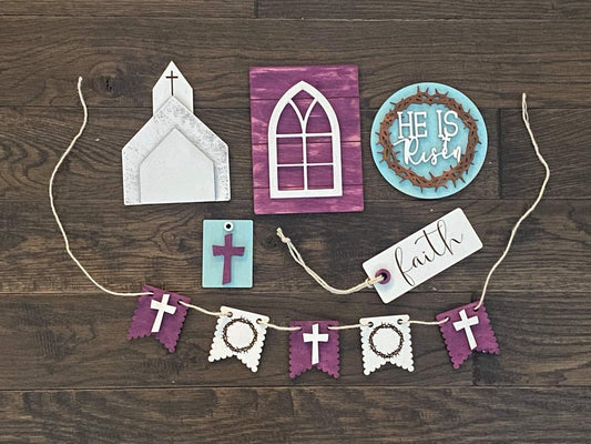 He is Risen Tiered Tray Kit