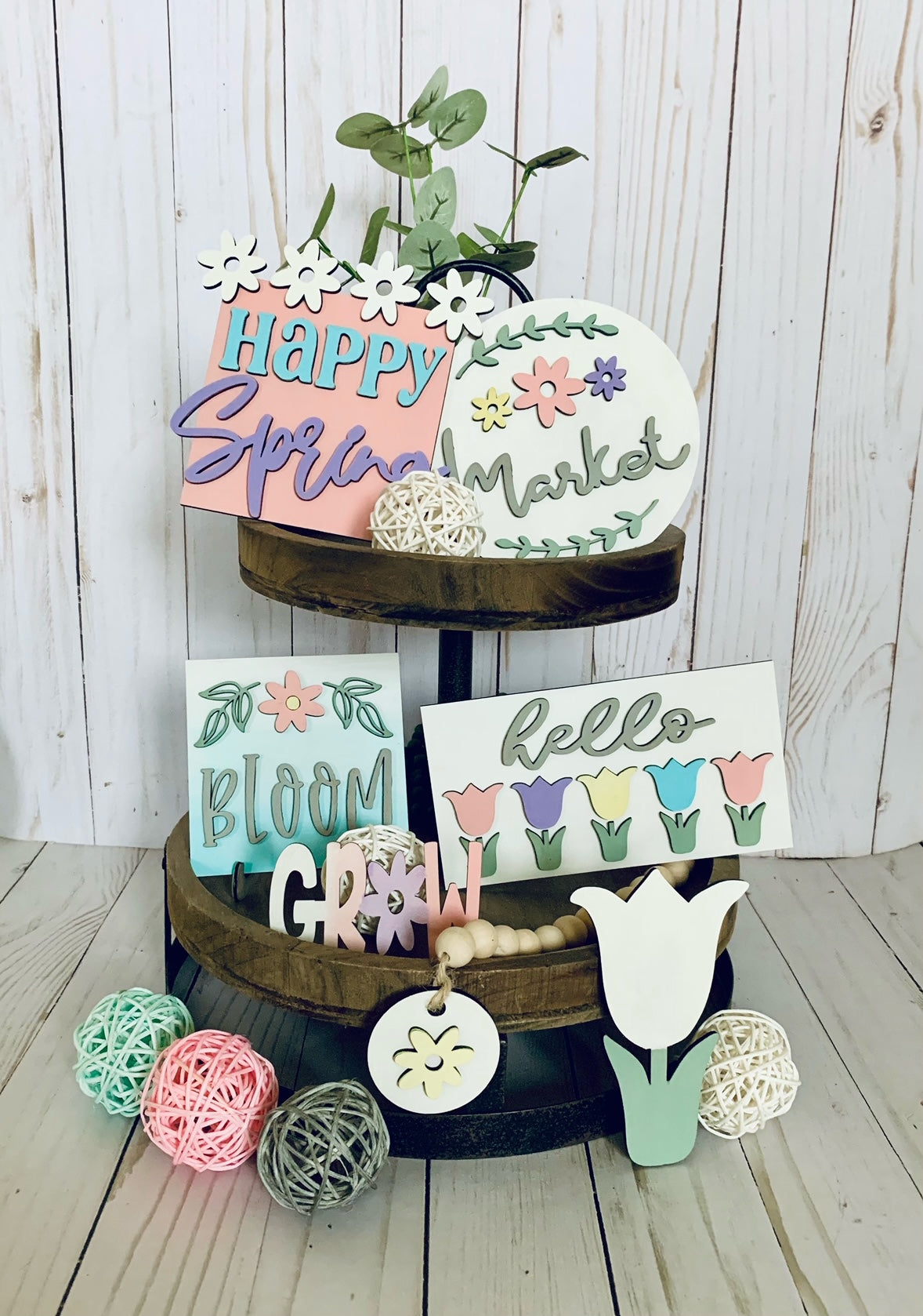 Kit de bandejas escalonadas para floración y crecimiento de primavera