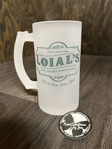 Serie de souvenirs de tazas heladas de La Rueda del Tiempo - Biblioteca Loial - ¡COLECCIONALAS TODAS!