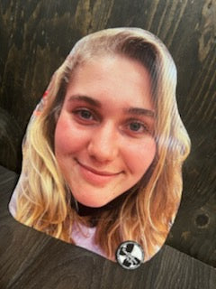 Recortes de cabeza más grandes que la vida real - 18" x 12"