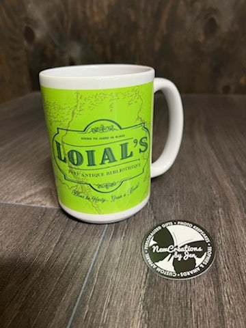 Taza de café de la serie de souvenirs de la Rueda del Tiempo de Randland