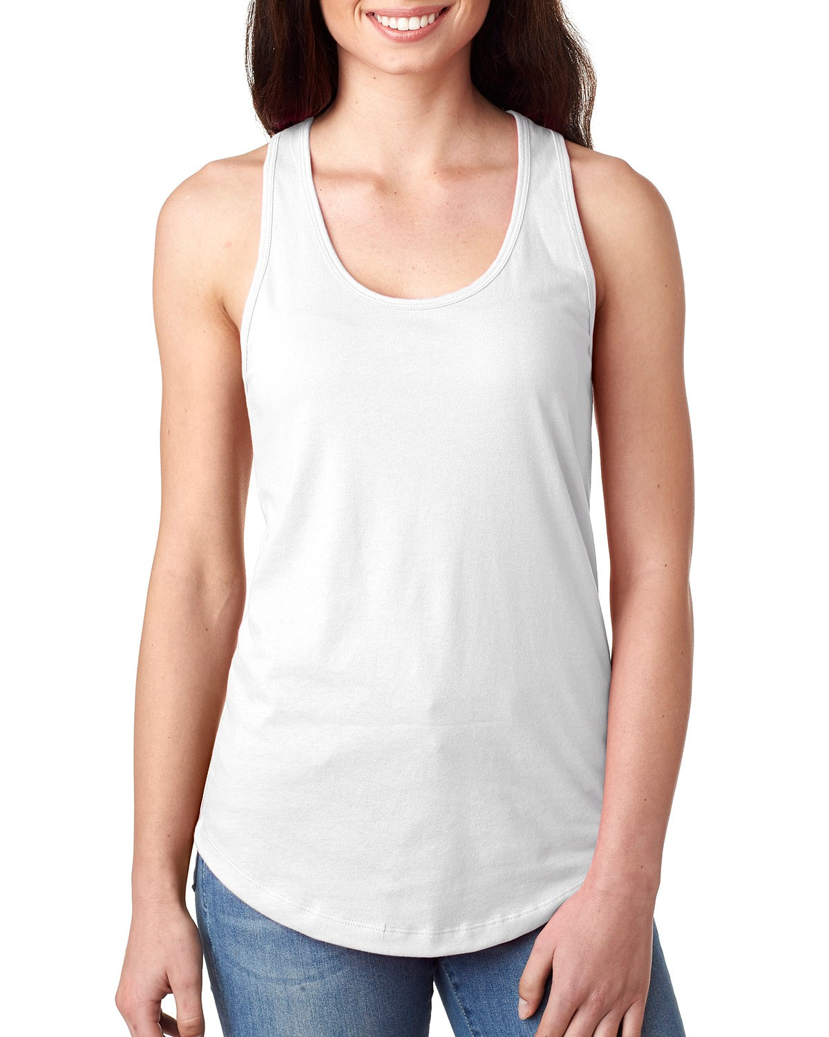 Camiseta sin mangas con espalda deportiva ideal para mujer