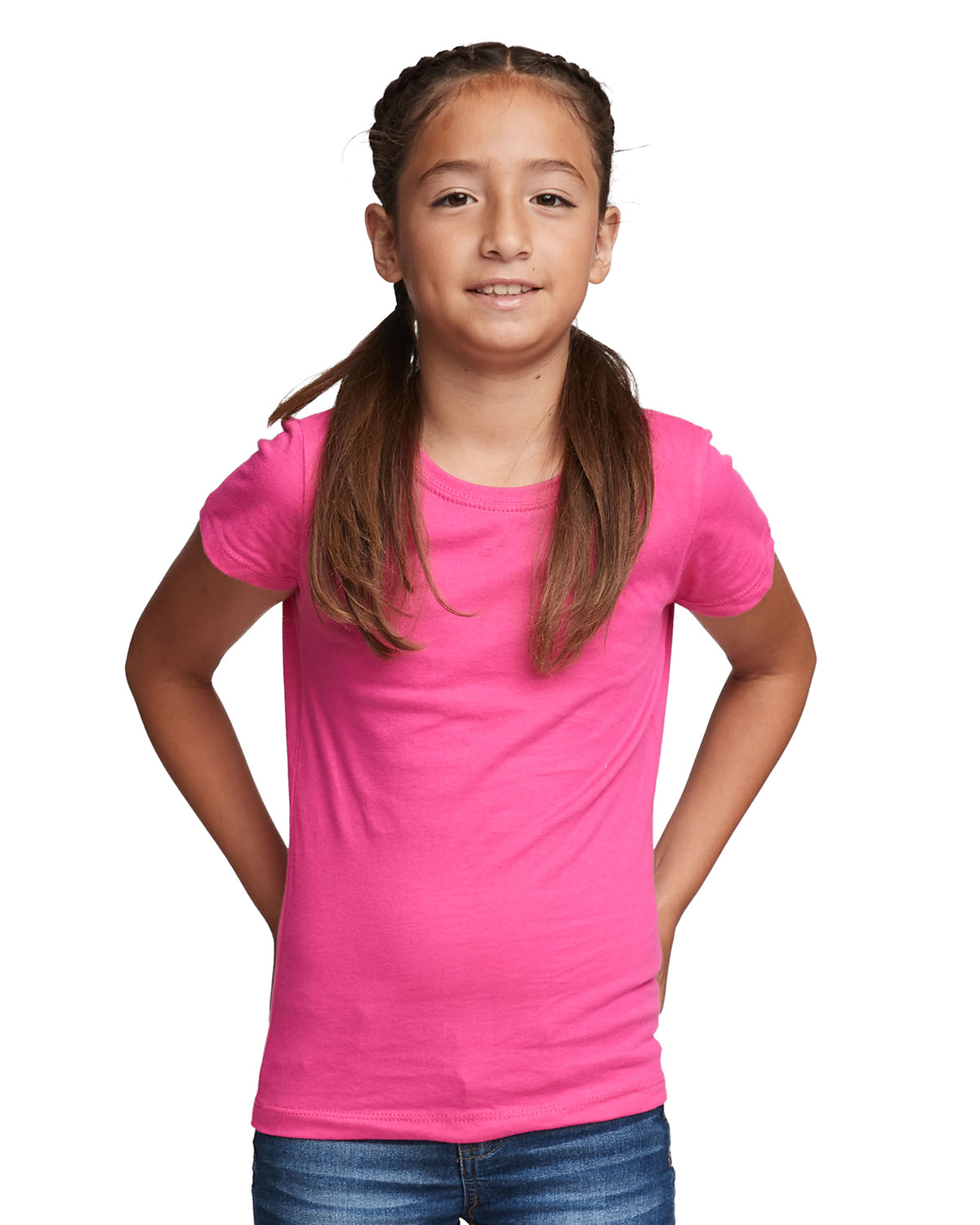 Girls’ Princess T-Shirt Soft Cotton Next Level N3710