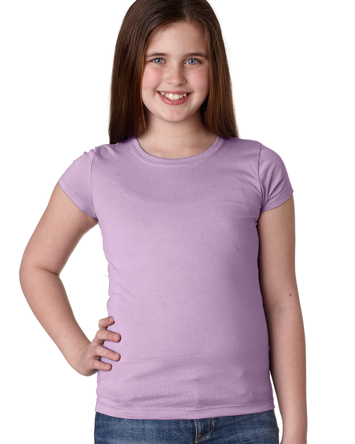 Girls’ Princess T-Shirt Soft Cotton Next Level N3710