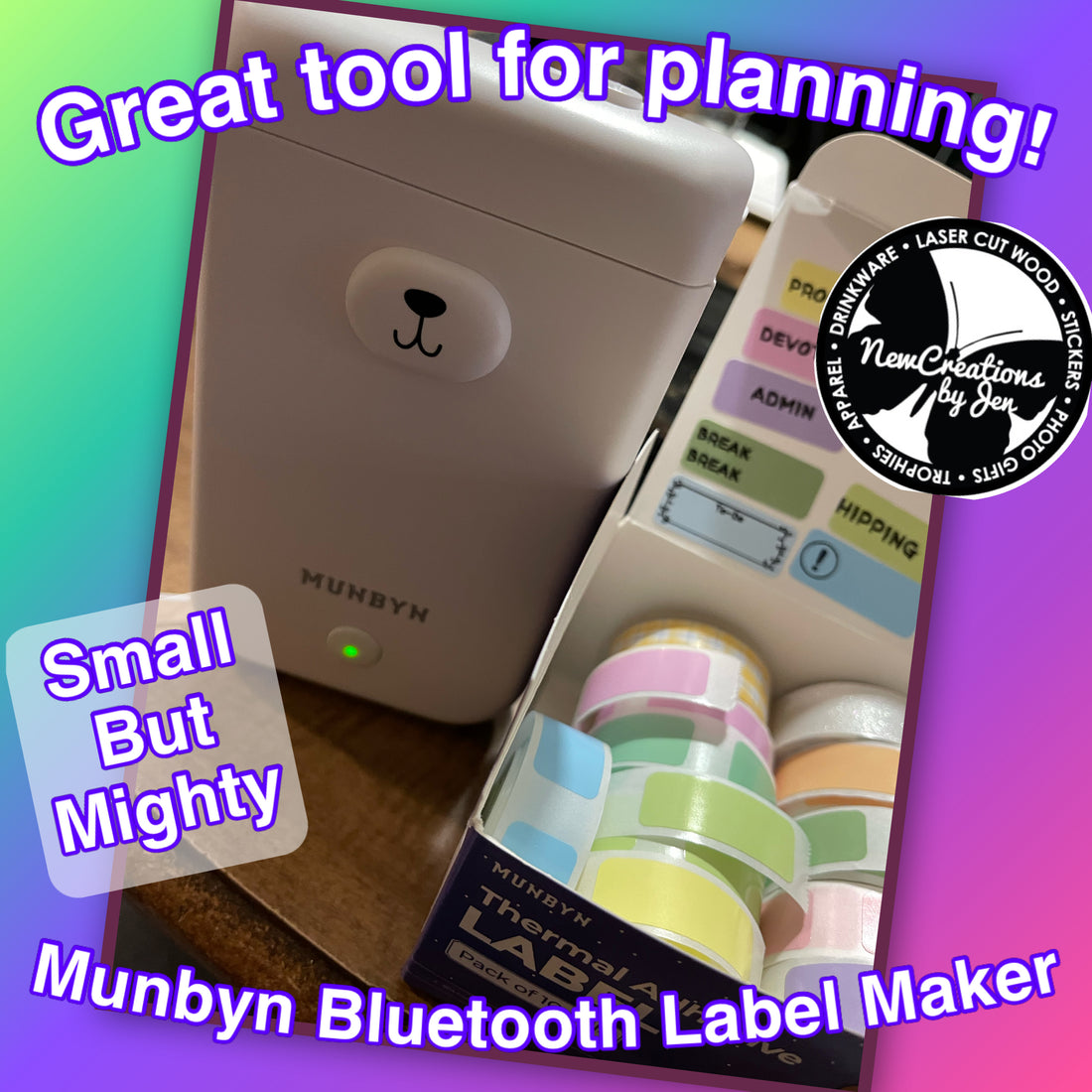 Munbyn Bluetooth Label Maker
