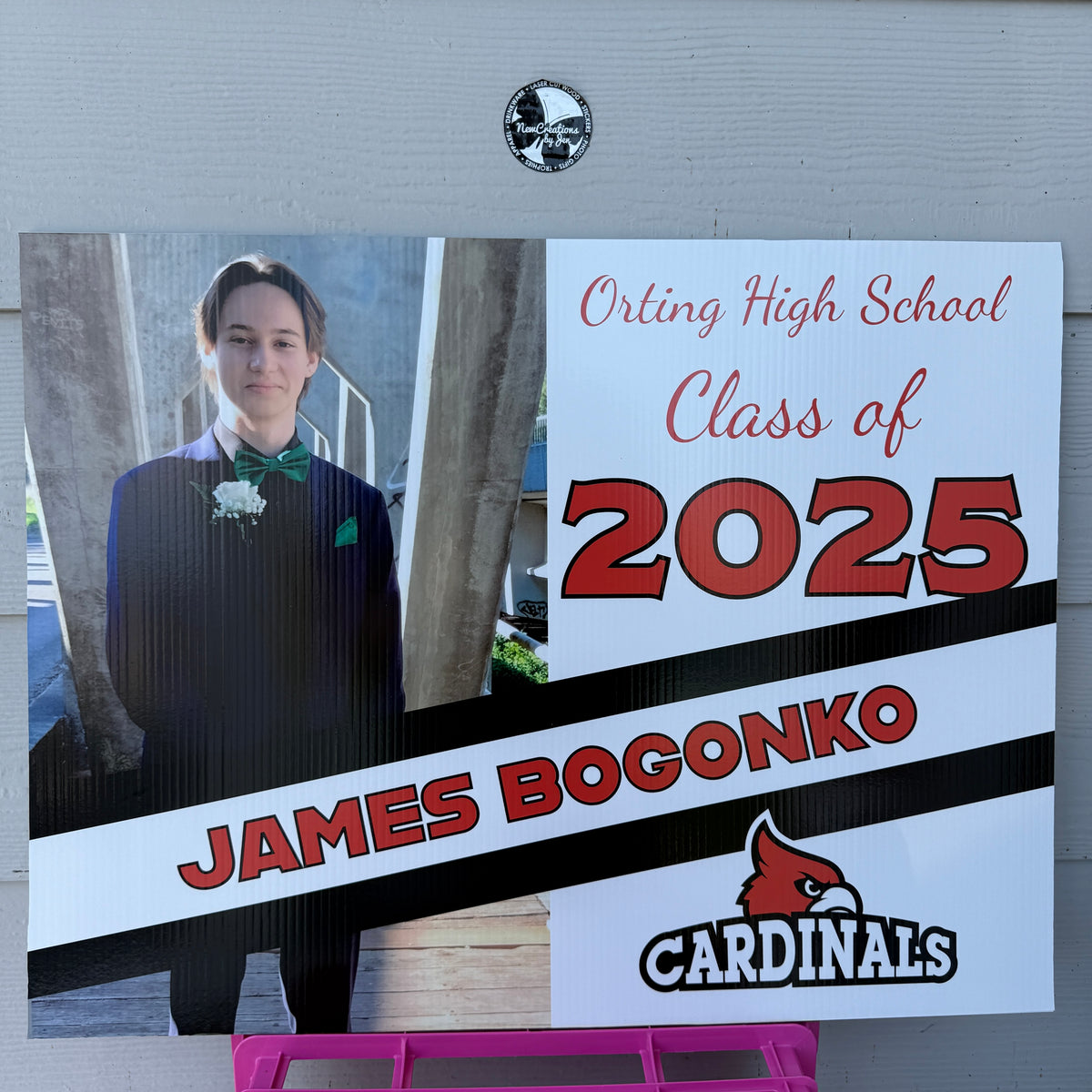 2026 Senior Photo Yard Sign - 24 x 18 Full Color