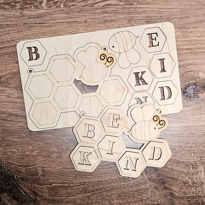 Be Kind Pop-Out - Kid's Ready to Paint Kit