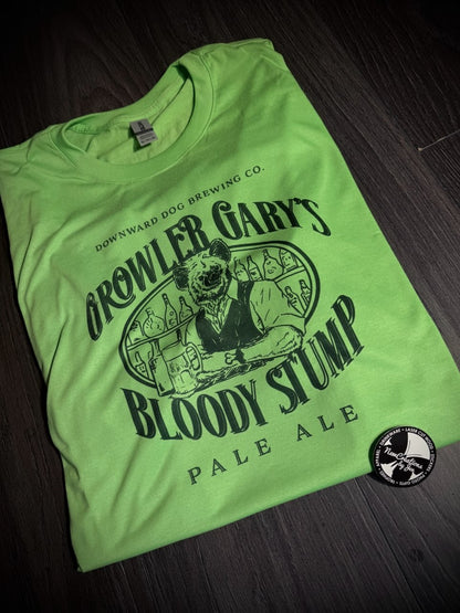 Growler Gary’s Bloody Stump Pale Ale Souvenir Crawler Tees