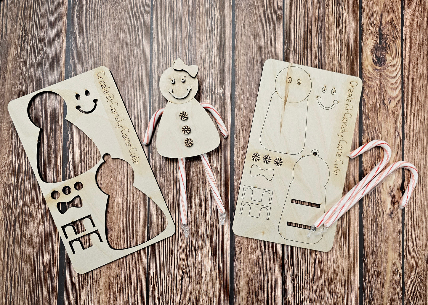 Candy Cane Cuties Pop-Out - Kit de pintura para niños
