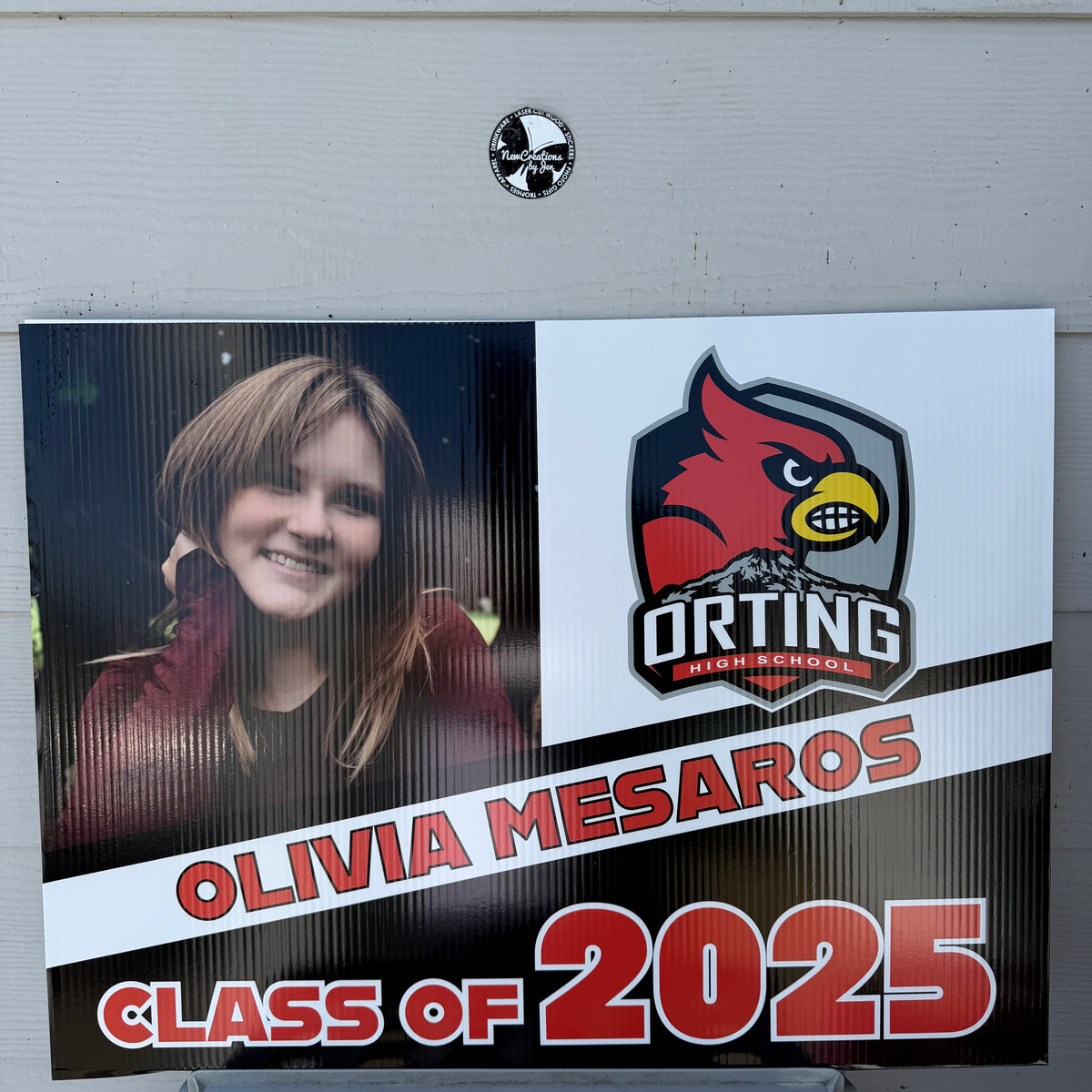 2026 Senior Photo Yard Sign - 24 x 18 Full Color